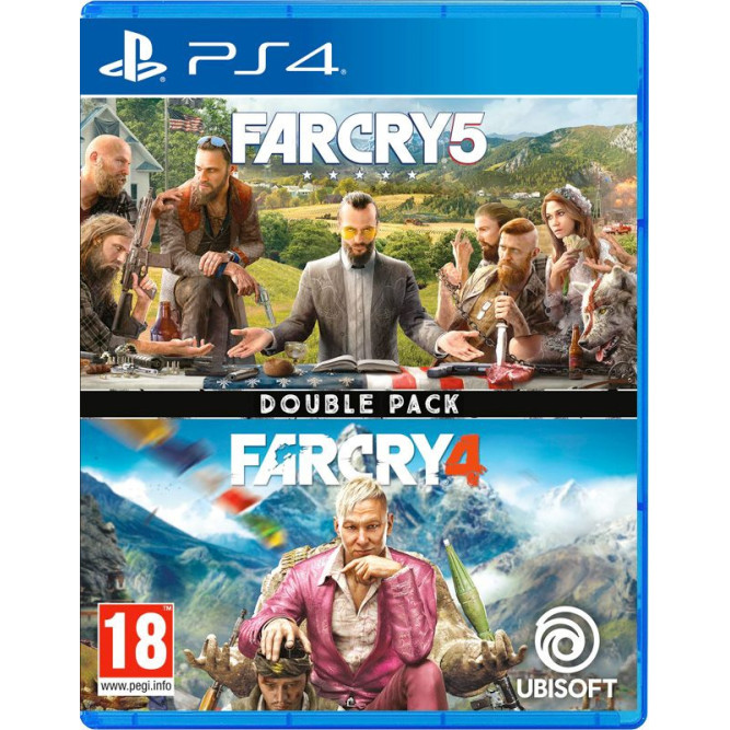 Игра Far Cry 4 (rus) + Far Cry 5 (eng) (PS4)