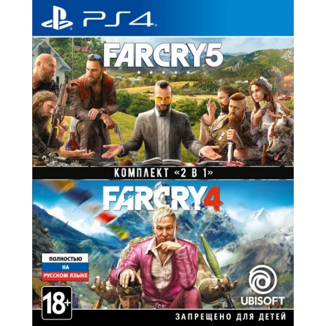 Игра Far Cry 4 + Far Cry 5 (PS4) (rus)