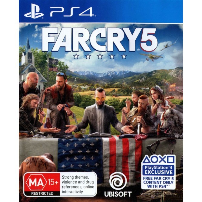 Игра Far Cry 5 (PS4) б/у (eng)