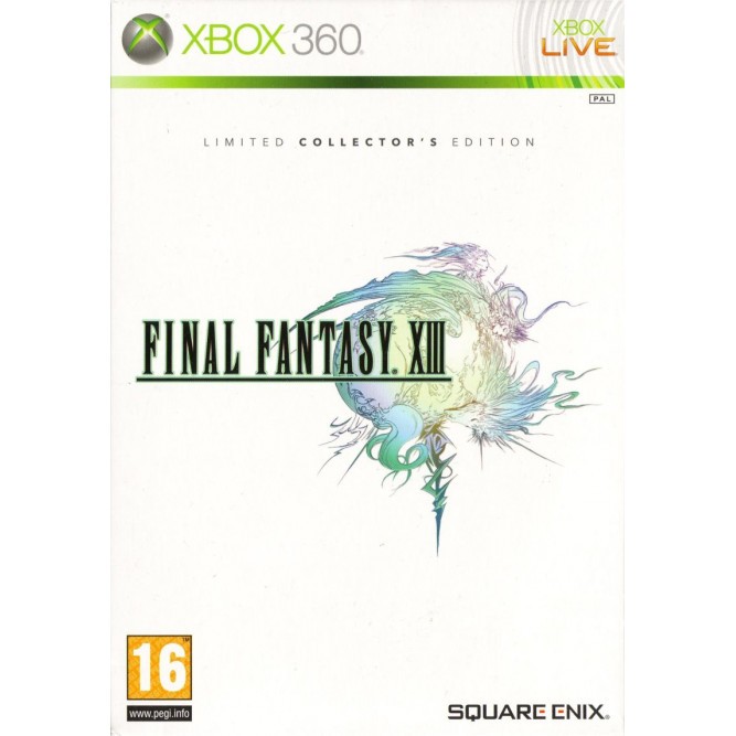 Игра Final Fantasy XIII (Limited Collector's Edition) (Xbox 360) б/у