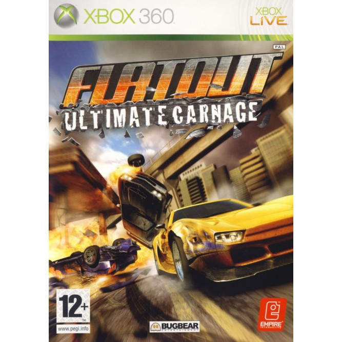 Игра Flatout: Ultimate Carnage (Xbox 360) б/у