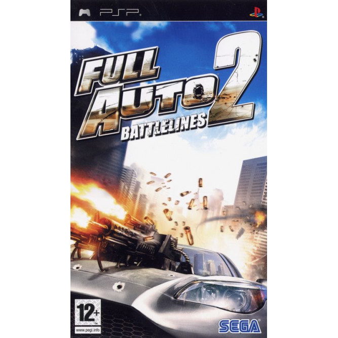 Игра Full Auto 2: Battlelines (PSP) (eng) б/у