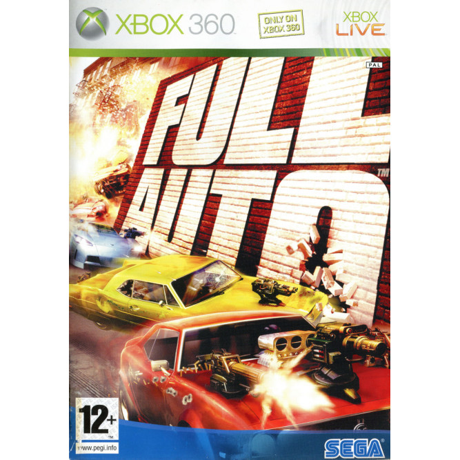 Игра Full Auto (Xbox 360) (eng) б/у 