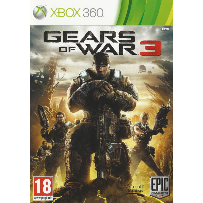 Игра Gears of War 3 (Xbox 360) (rus)