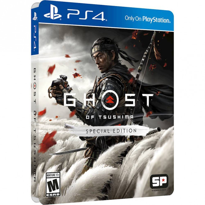 Игра Призрак Цусимы (Специальное издание) (Ghost of Tsushima) (PS4) (rus) б/у