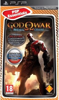 Игра God of War Призрак Спарты (PSP) (rus) б/у