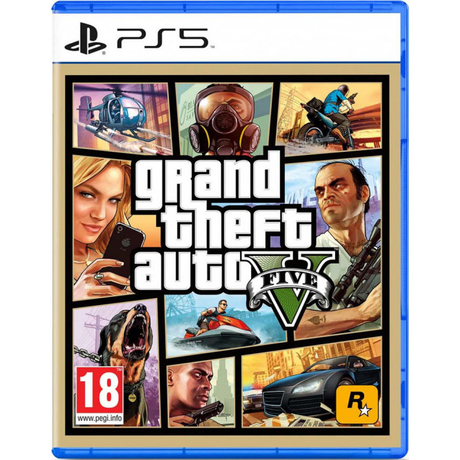Игра Grand Theft Auto V (GTA 5) (PS5) (rus sub)