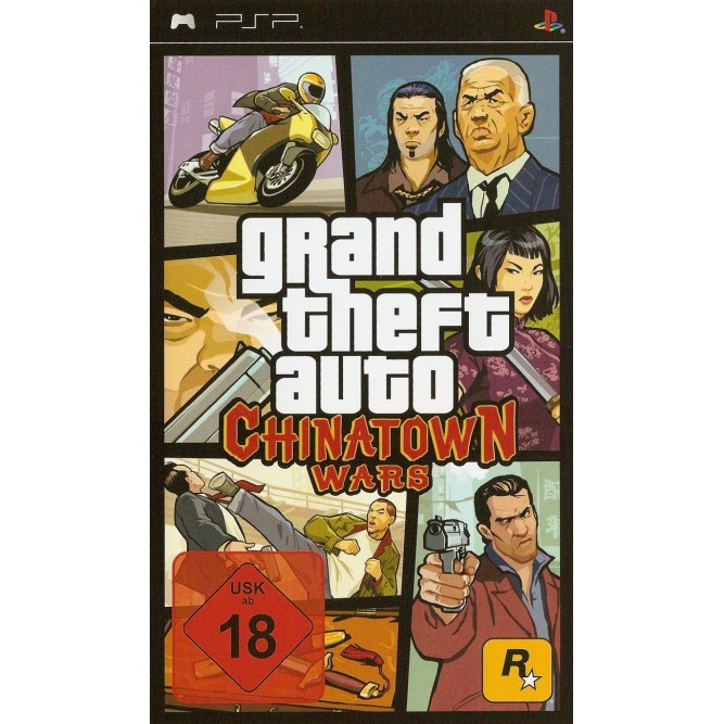 Игра Grand Theft Auto Chinatown Wars (PSP) б/у