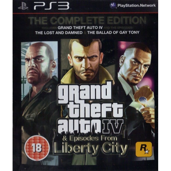 Игра GTA IV: Complete Edition (PS3) (eng) б/у