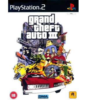Игра Grand Theft Auto III (GTA 3) (PS2) (eng) б/у