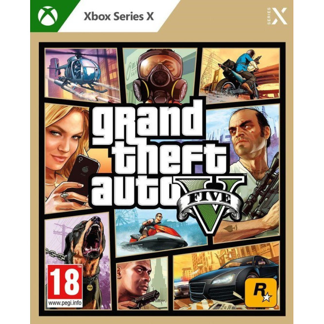 Игра Grand Theft Auto V (GTA 5) (Xbox Series X) (rus sub)
