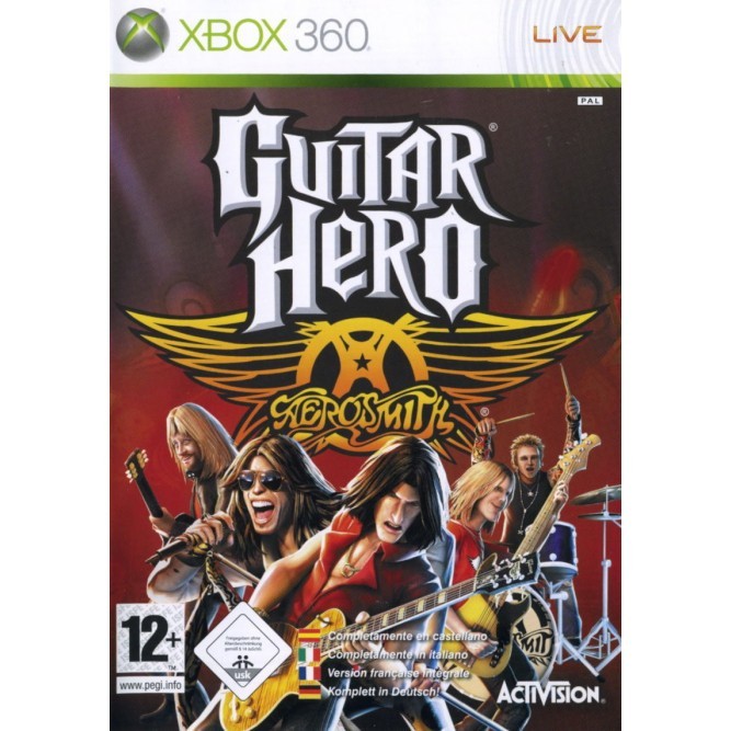 Игра Guitar Hero: Aerosmith (Xbox 360) б/у