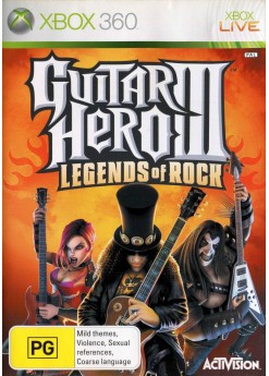 Игра Guitar Hero III: Legends of Rock (Xbox 360) (eng) б/у