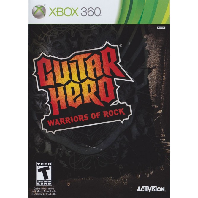 Игра Guitar Hero: Warriors of Rock (Xbox 360) б/у