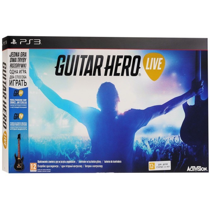 Игра Guitar Hero Live (только гитара) (PS3) б/у