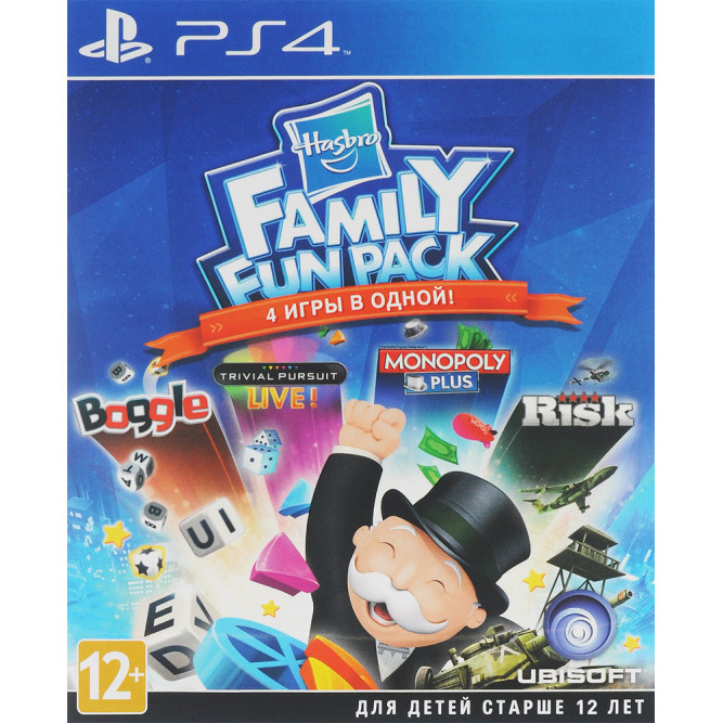 Игра HASBRO Family Fun Pack (PS4) (rus) б/у