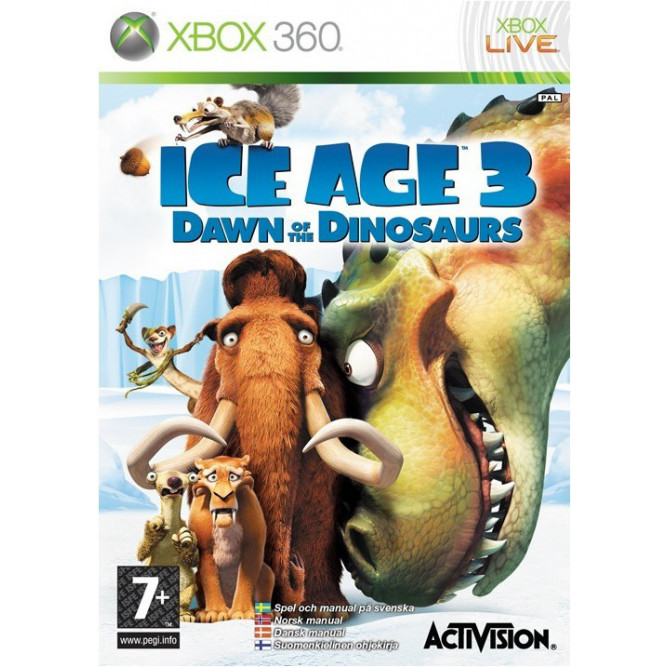 Игра Ice Age 3: Dawn of the Dinosaurs (Ледниковый период 3) (Xbox 360) (eng) б/у