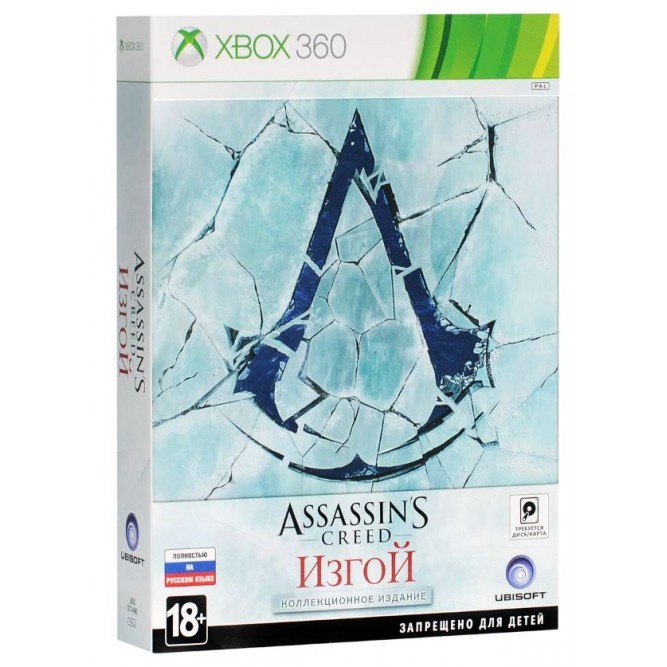 Игра Assassin's Creed: Изгой. Коллекционное издание (Xbox 360) б/у (rus)