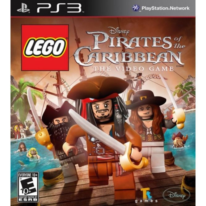 Игра LEGO: Пираты Карибского моря (PS3) б/у (rus)