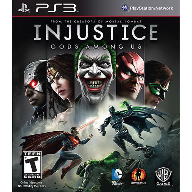 Игра Injustice: Gods Among Us (PS3) б/у