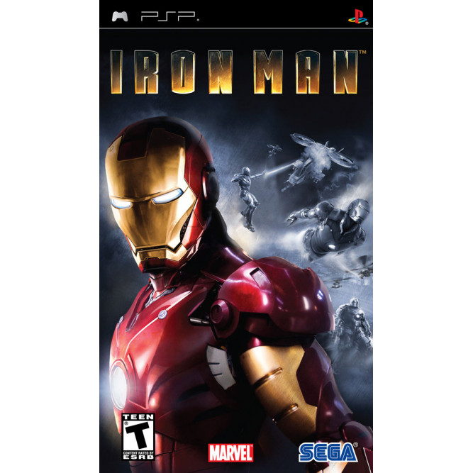Игра Железный человек (Iron Man) (PSP) (rus) б/у