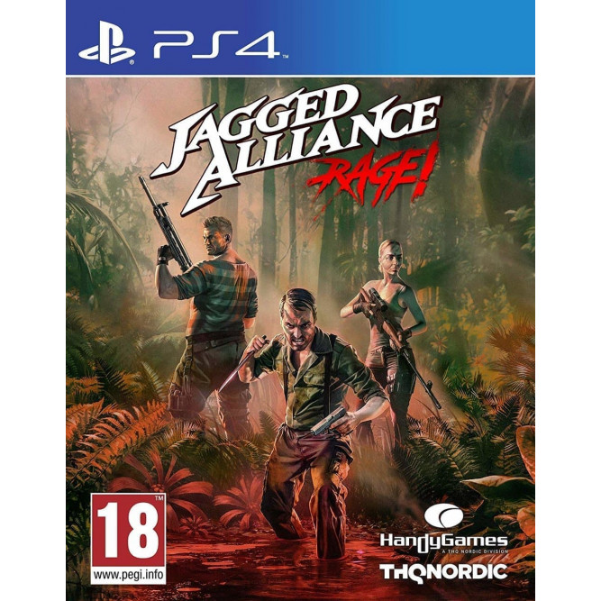 Игра Jagged Alliance: Rage! (PS4) (rus) б/у