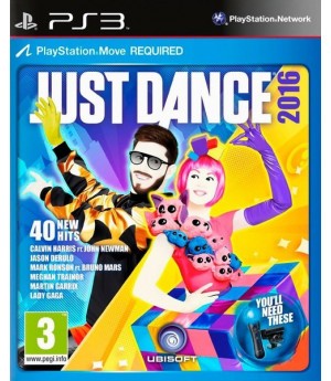 Игра Just Dance 2016 (Только для Move) (PS3) (eng) б/у