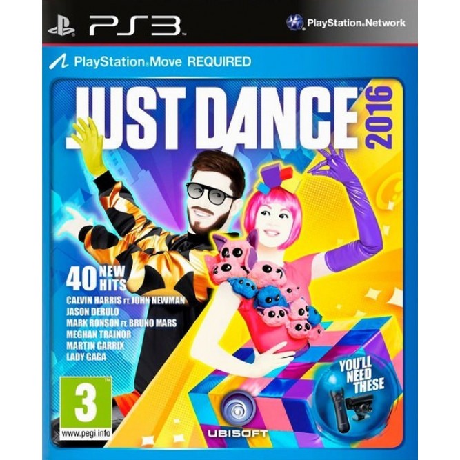 Игра Just Dance 2016 (Только для Move) (PS3) б/у