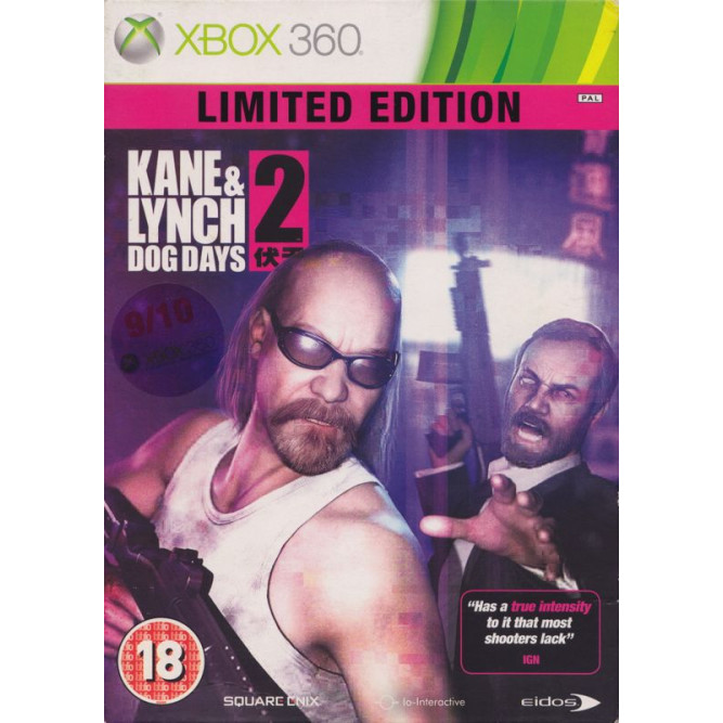 Игра Kane & Lynch 2: Dog Days Limited Edition (Xbox 360) (eng)