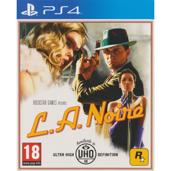 Игра LA Noire: The Complete Edition (PS4) б/у
