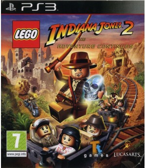 Игра LEGO Indiana Jones 2: The Adventure Continues (LEGO Индиана Джонс 2) (PS3) (eng) б/у