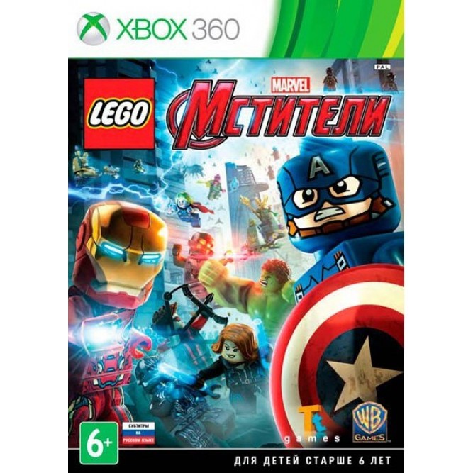 Игра LEGO Мстители (xbox 360) б/у (rus sub)
