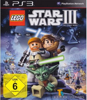 Игра LEGO Star Wars III: The Clone Wars (LEGO Звёздные Войны: Войны клонов) (PS3) б/у