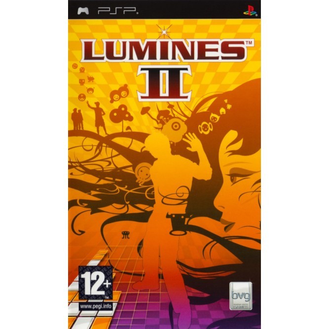 Игра Lumines 2 (PSP) б/у