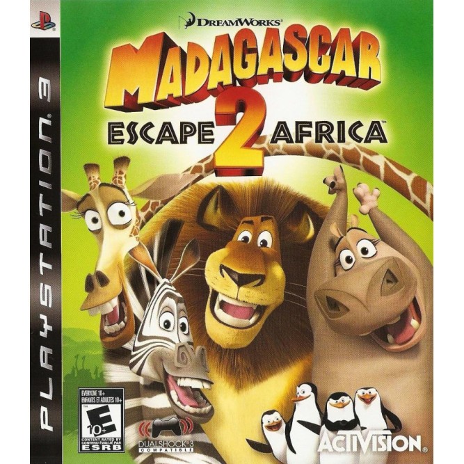 Купить Мадагаскар 2 (Madagascar: Escape 2 Africa) Для PS3 Б/У В.