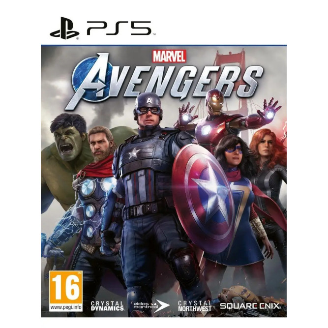Игра Marvel Avengers (Мстители) (PS5) (rus) б/у