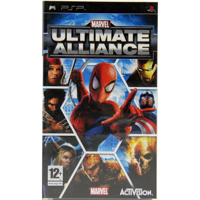 Игра Marvel Ultimate Alliance (PSP) (eng) б/у