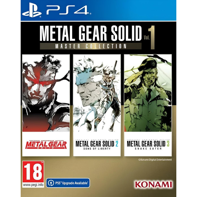 Игра Metal Gear Solid: Master Collection Vol 1 (PS4) (eng)