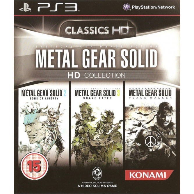 Игра Metal Gear Solid: HD Collection (PS3) (eng) б/у