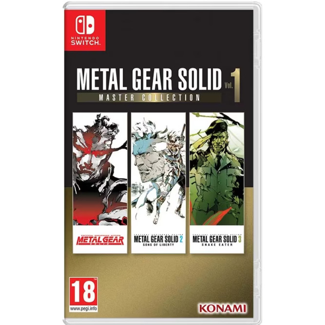 Игра Metal Gear Solid: Master Collection Vol 1 (Nintendo Switch) (eng)