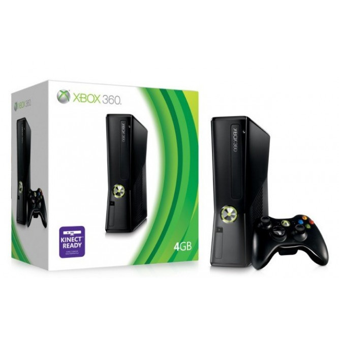 Приставка Xbox 360 Slim (4 Гб) лицензия б/у