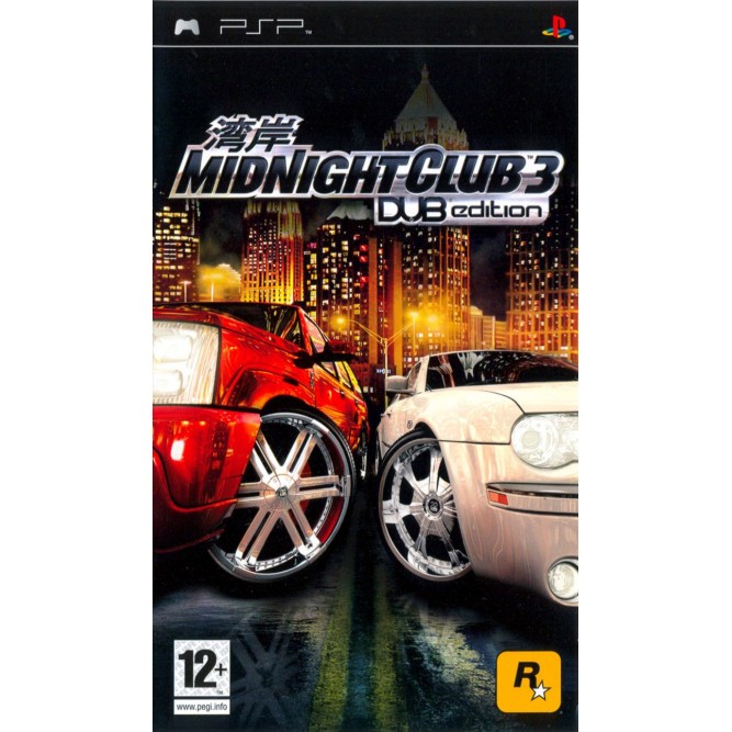 Игра Midnight Club 3: DUB Edition (PSP) б/у (eng)