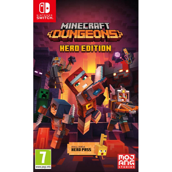 Игра Minecraft Dungeons - Hero Edition (Nintendo Switch) (rus sub) б/у