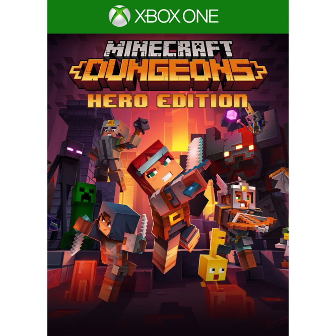 Игра Minecraft Dungeons - Hero Edition (Xbox One) (rus sub)