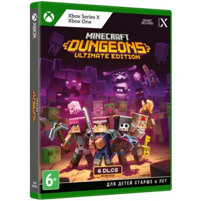 Игра Minecraft Dungeons: Ultimate Edition (Xbox One) (rus sub) б/у