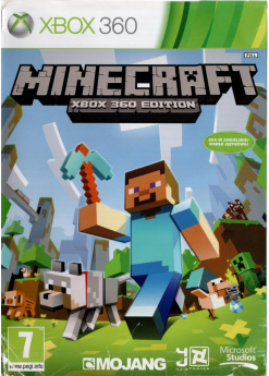 Игра Minecraft (Xbox 360) (rus) б/у