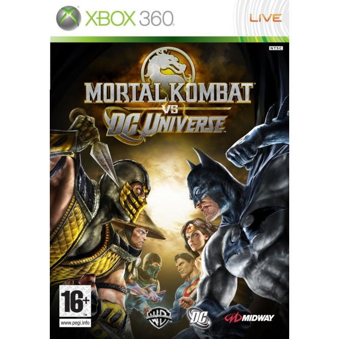 Игра Mortal Kombat vs DC Universe (Xbox 360) (eng) б/у