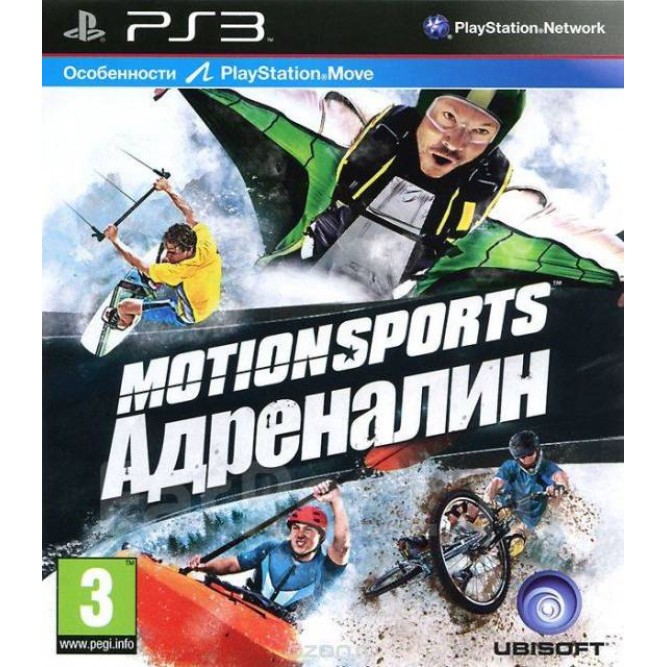 Игра Motionsports: Адреналин (Поддержка Move) (PS3) б/у