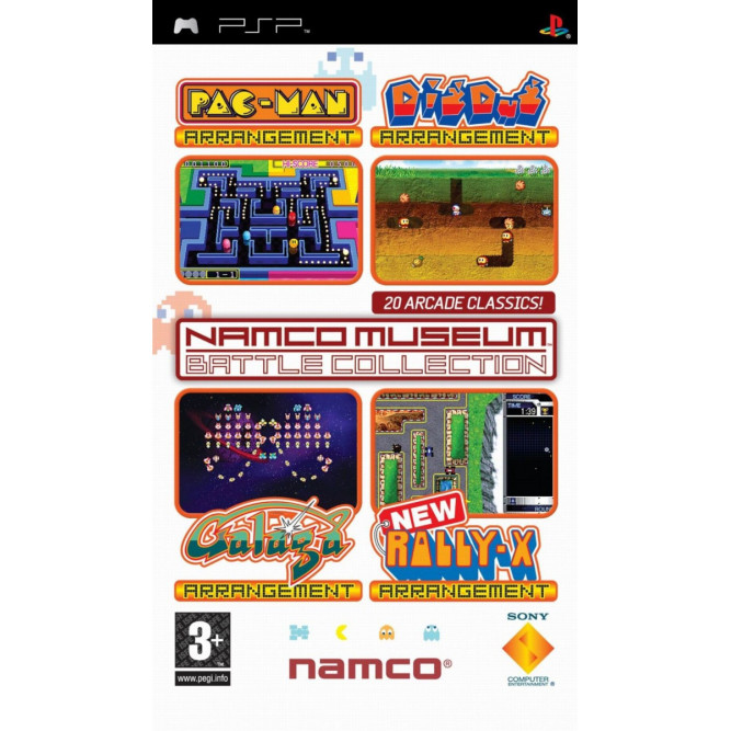 Игра Namco Museum Battle Collection (PSP) (eng) б/у