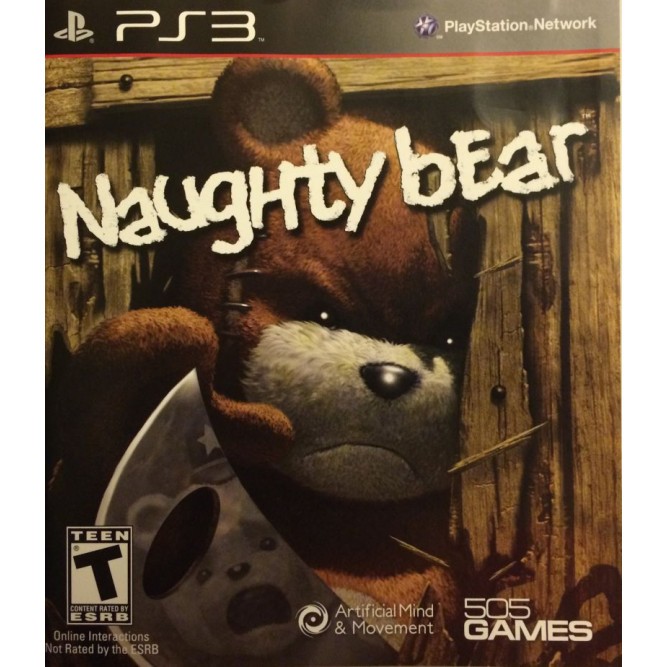Игра Naughty Bear (PS3) б/у